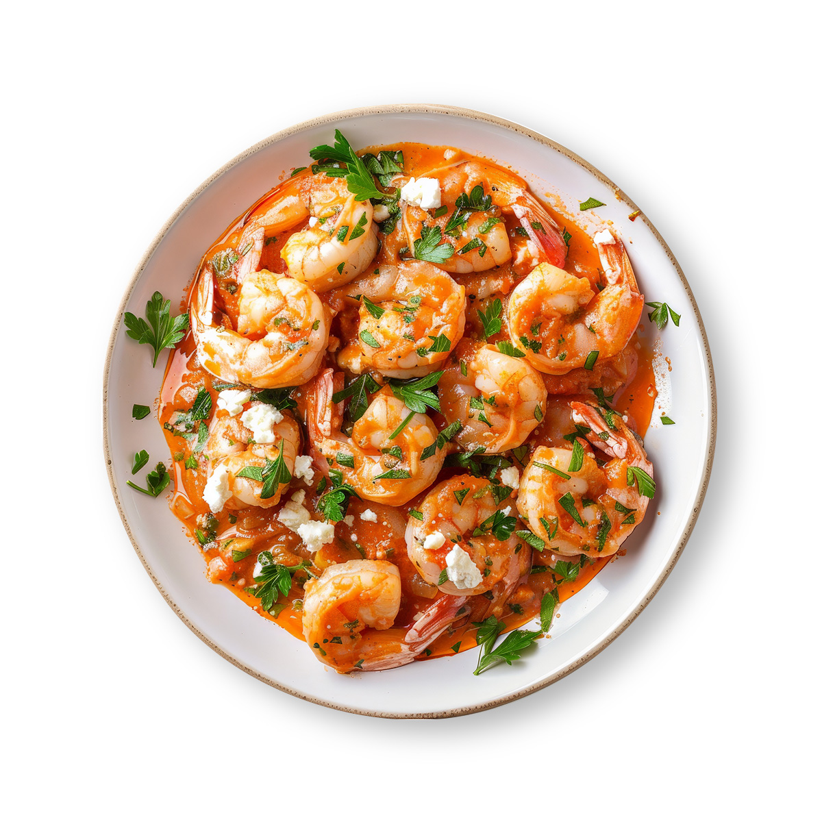 Shrimp Saganaki with Cow’s Milk Cheese with Truffle