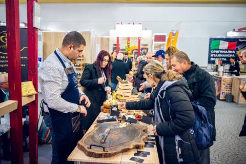 Щанда на Ферма Георгиев на Международен панаир Пловдив 2025